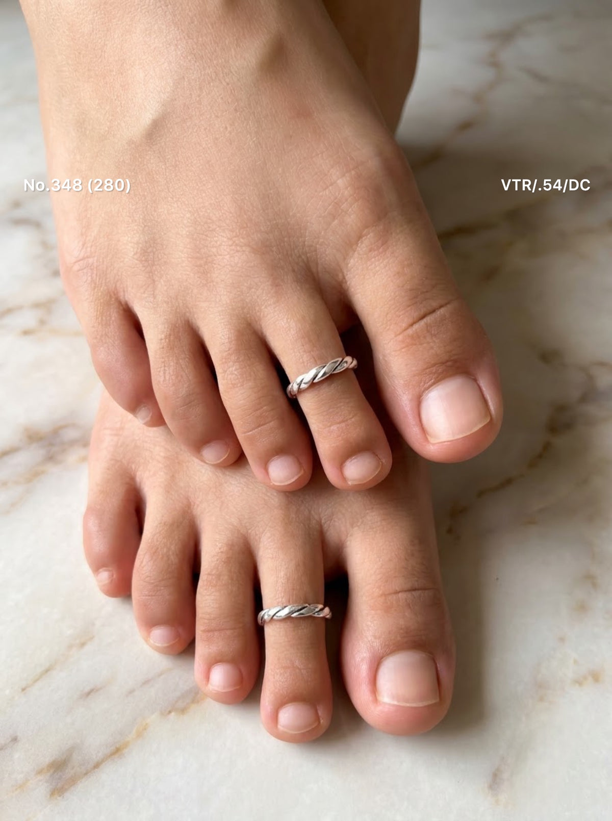 Liana silver toerings for women