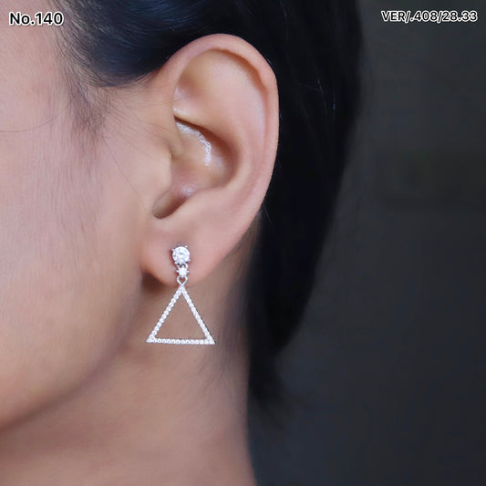 Silver Earrings for Women by V One Jewellery