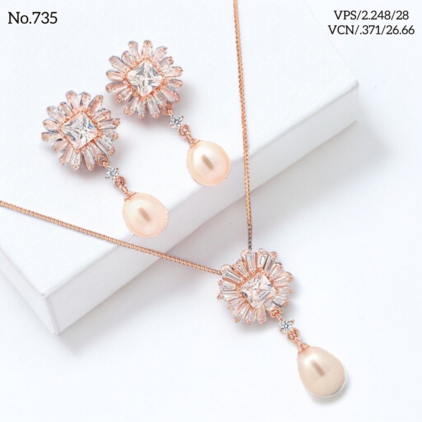 Silver Pendant Set - V One Jewellery