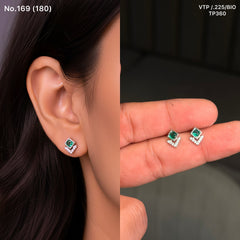 Pure emerald silver tops