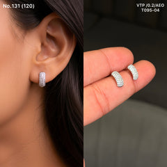 Quiet elegance silver stud