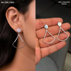 Anvika silver earrings