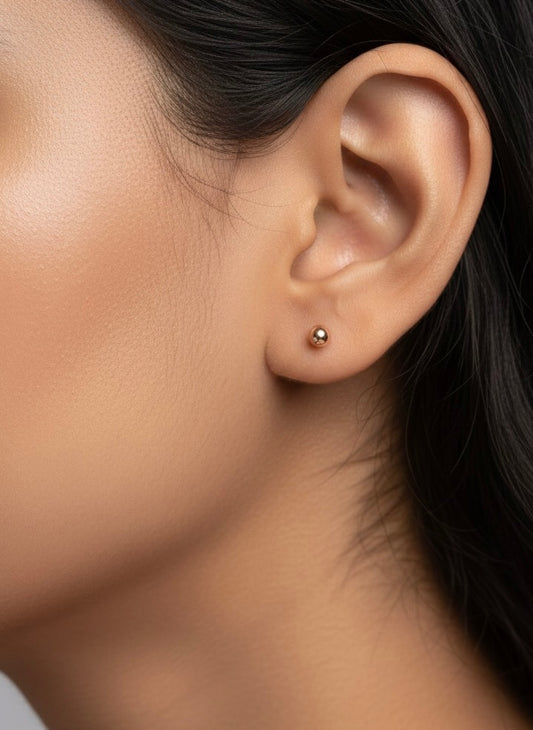 Anaya silver stud