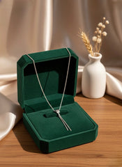 Staraura charm silver chain pendant