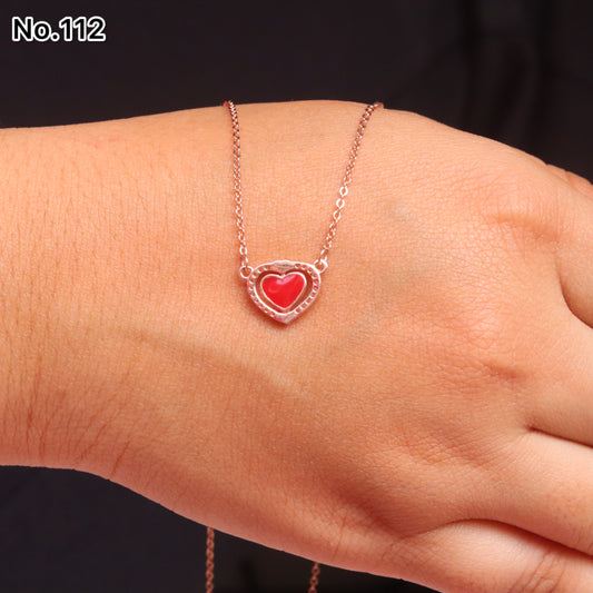 Silver Chain Pendant - V One Jewellery