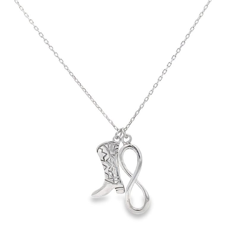 Silver Chain Pendant - V One Jewellery