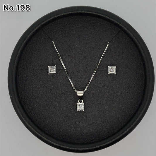 Silver Pendant Set - V One Jewellery