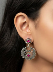 Auralyn silver earrings