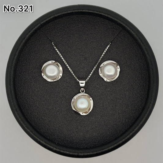 Silver Pendant Set - V One Jewellery