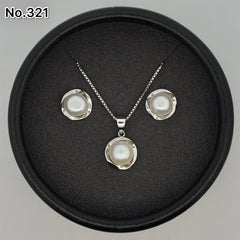 Silver Pendant Set - V One Jewellery