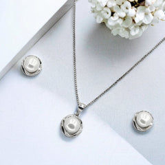 Silver Pendant Set - V One Jewellery