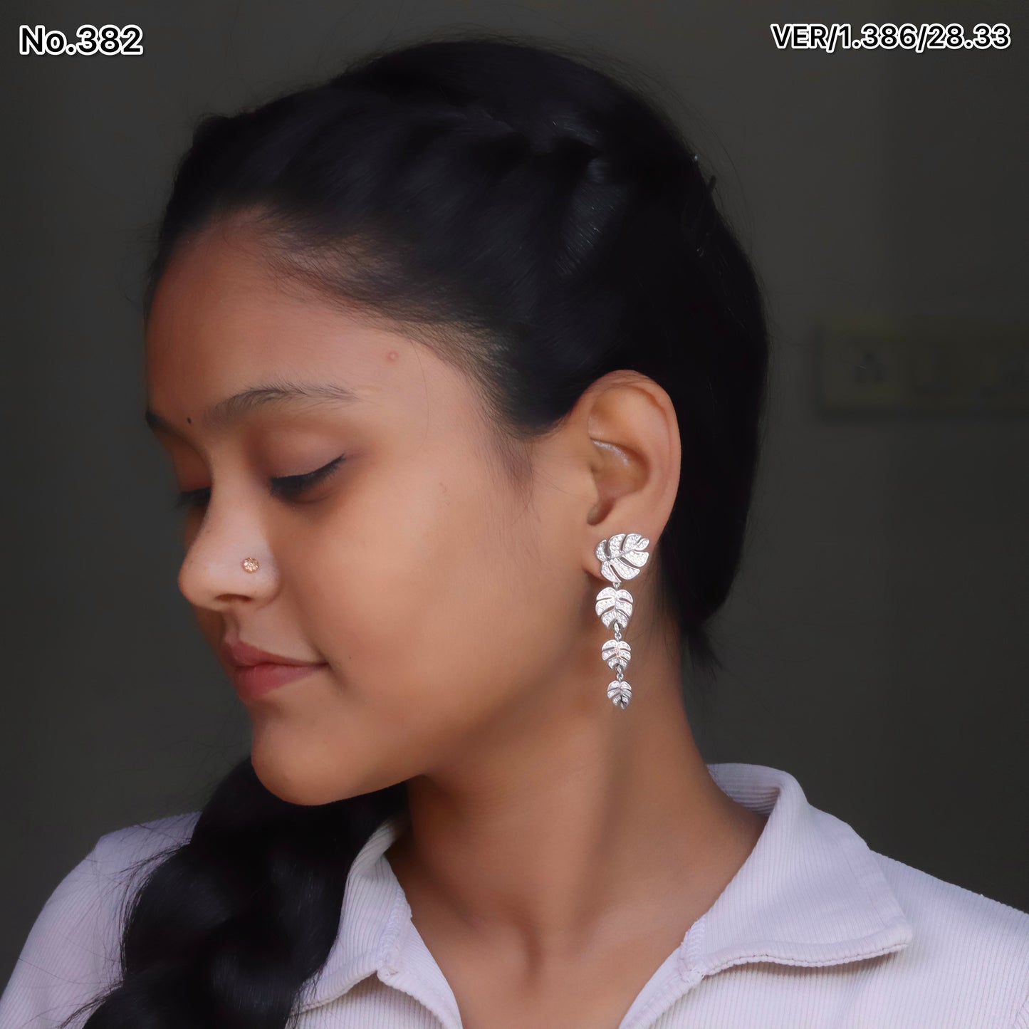 Silver Earrings for Women by V One Jewellery