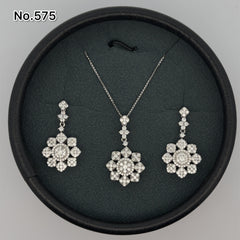Silver Pendant Set - V One Jewellery