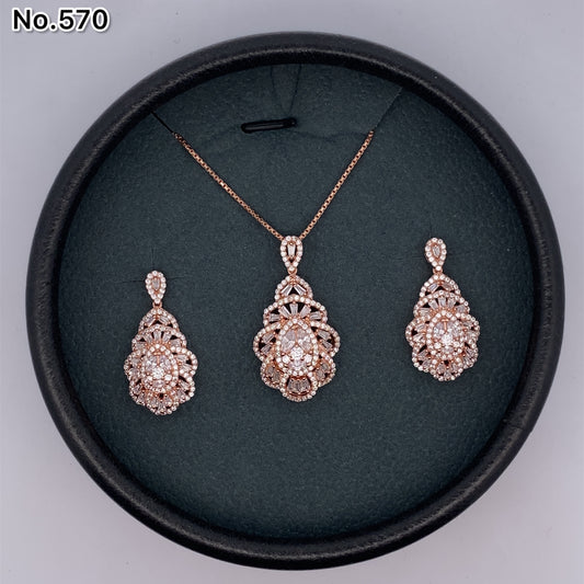Silver Pendant Set - V One Jewellery