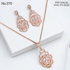 Silver Pendant Set - V One Jewellery