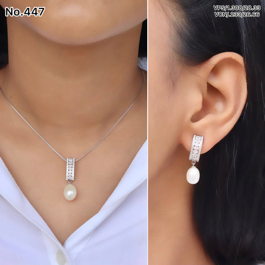 Silver Pendant Set - V One Jewellery