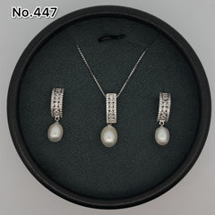 Silver Pendant Set - V One Jewellery
