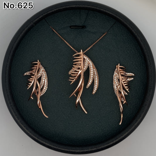 Silver Pendant Set - V One Jewellery