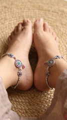Classic Jaipur Silver Payal for Women