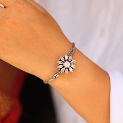 Silver Kada for Women - V One Jewellery