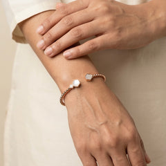 Nova silver kada for women