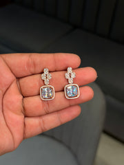 Celestial Pearl silver earrings