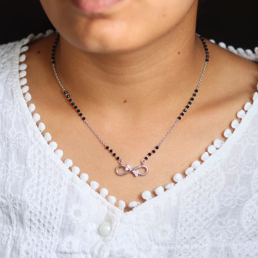 Eternal Grace Pure Silver Mangalsutra for Women