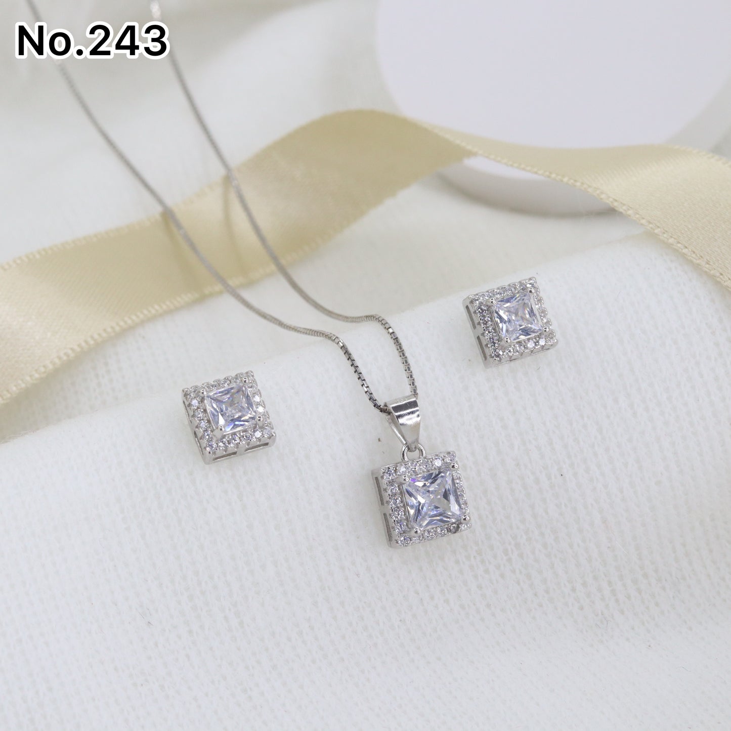 Silver Pendant Set - V One Jewellery