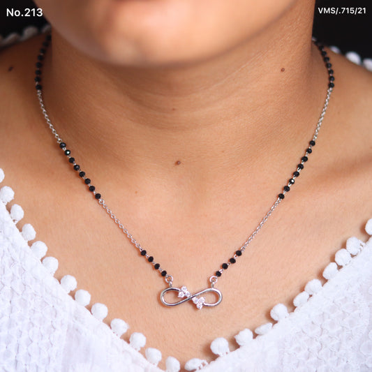 Eternal Grace Pure Silver Mangalsutra for Women