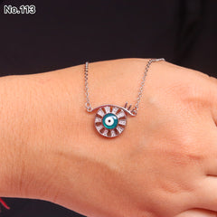 Silver Chain Pendant - V One Jewellery
