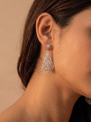 Vamika silver pendant set for women