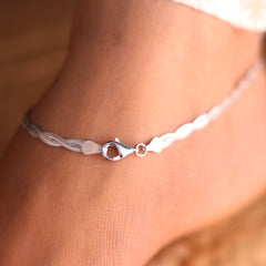 Rivya Silver Payal for Women