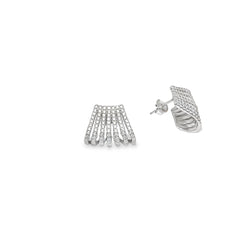 Silver Earrings for Women by V One Jewellery
