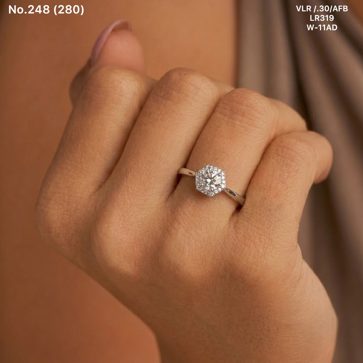 Avya silver ring for women