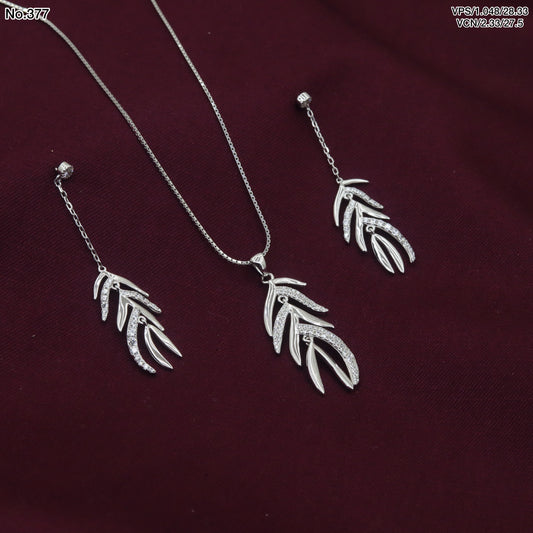 Silver Pendant Set - V One Jewellery