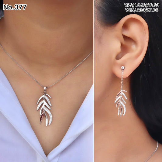 Silver Pendant Set - V One Jewellery