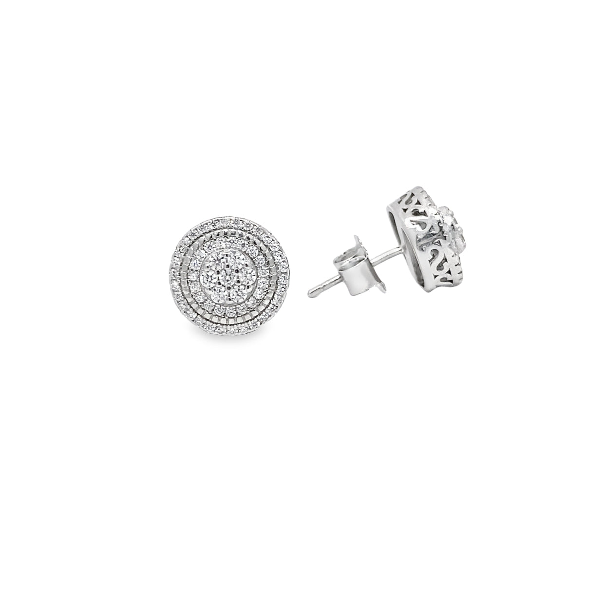 Silver Earrings for Women by V One Jewellery