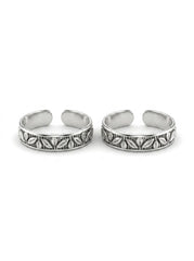 Veda silver toerings for women