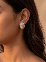 Elara shine silver pendant set for women