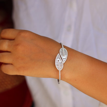 Silver Kada for Women - V One Jewellery