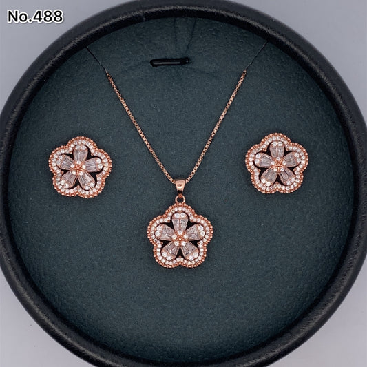 Silver Pendant Set - V One Jewellery