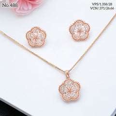 Silver Pendant Set - V One Jewellery