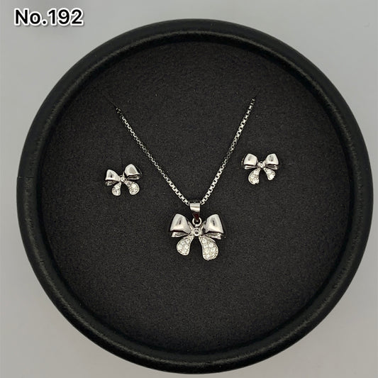 Silver Pendant Set - V One Jewellery