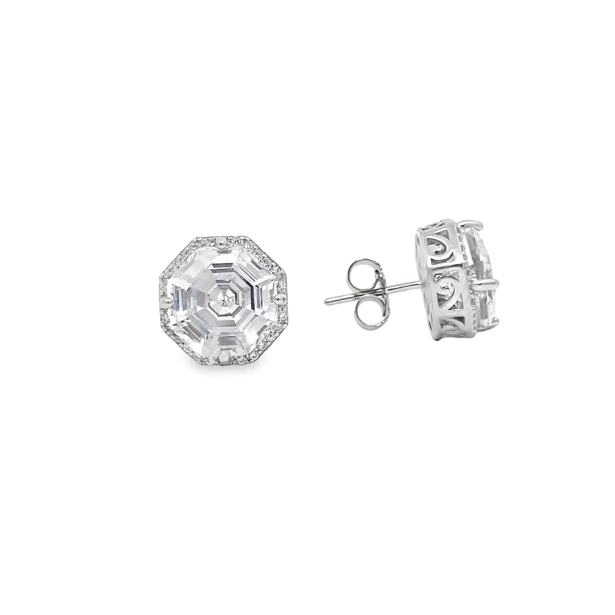 Silver Earrings for Women by V One Jewellery