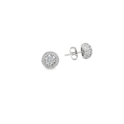 Silver Earrings for Women by V One Jewellery