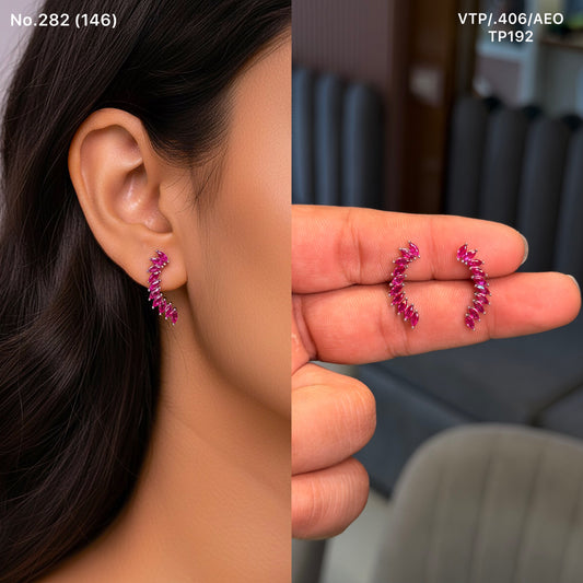 Esha nova silver stud