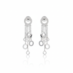 Aurelia spark silver earrings