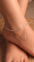 Nova Silver Payal for Women