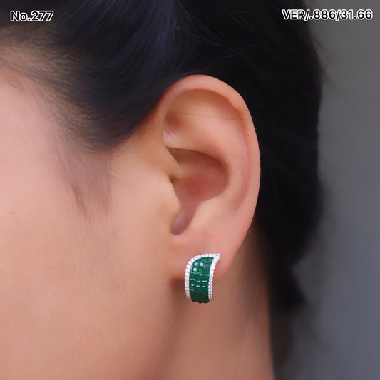 Silver Earrings for Women by V One Jewellery