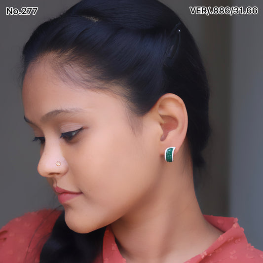Silver Earrings for Women by V One Jewellery